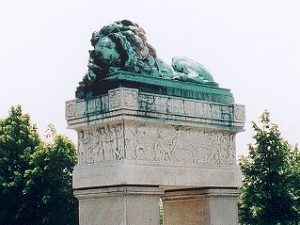 Grabmal für den General Gerhard Johann David von Scharnhorst, Invalidenfriedhof, Monument funéraire du Général Gerhard Johann David von Scharnhorst